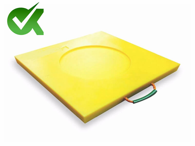 high quality uhmwpe outrigger pad with wearing strip for 